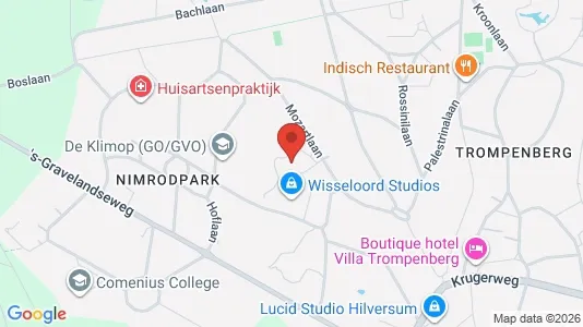 Kontorlokaler til leje i Hilversum - kort over placeringen