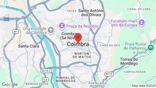 Kaupat Vuokrattavana i Coimbra - Kuva Google Street Viewstä