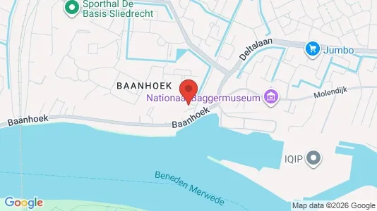 Commercial properties for rent i Sliedrecht - kort over placeringen
