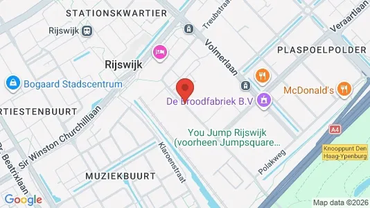 Lokale biurowe Do wynajęcia i Rijswijk - kort over placeringen