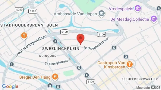 Kontorlokaler til leje i Haag Escamp - kort over placeringen