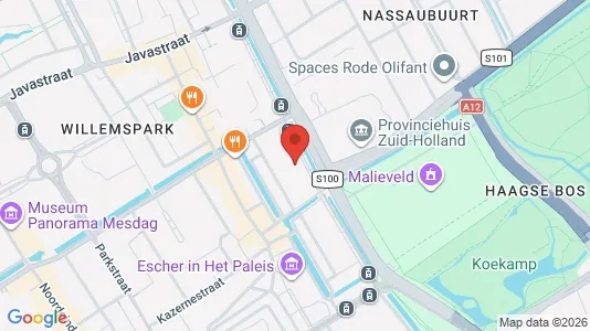 Office spaces for rent i The Hague Escamp - Photo from Google Street View