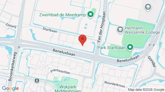 Espacios de oficina En alquiler i Amstelveen - kort over placeringen