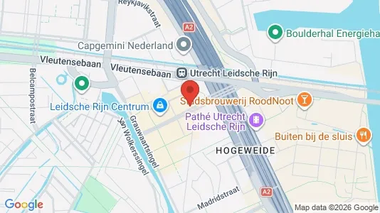 Kontorer til leie i Utrecht Oost – Bilde fra Google Street View