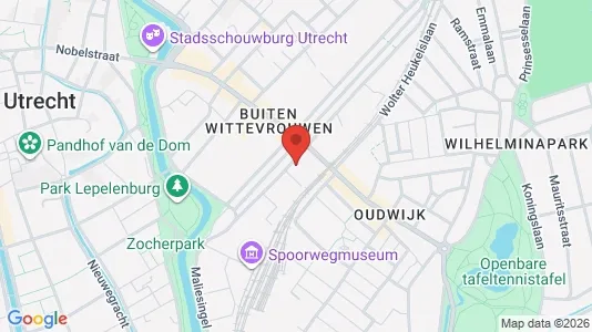 Büros zur Miete i Utrecht Oost - kort over placeringen