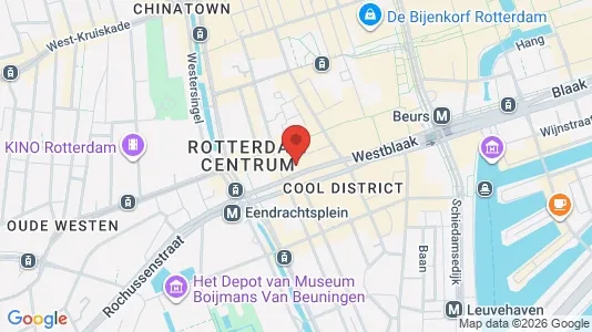 Büros zur Miete i Rotterdam Centrum – Foto von Google Street View