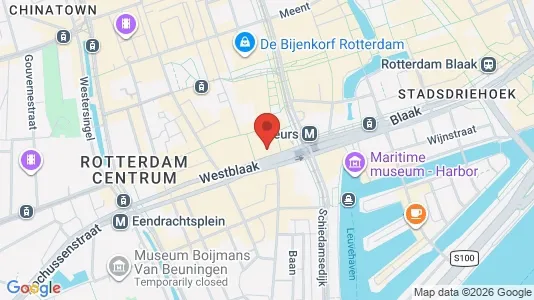 Büros zur Miete i Rotterdam Centrum – Foto von Google Street View