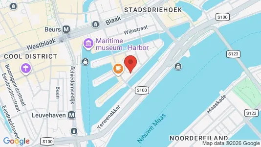 Kontorlokaler til leje i Rotterdam Centrum - Foto fra Google Street View