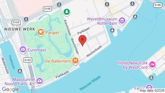 Kontorlokaler til leje i Rotterdam Centrum - Foto fra Google Street View