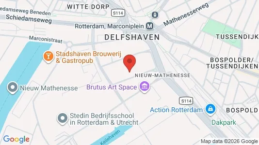 Büros zur Miete i Rotterdam Delfshaven – Foto von Google Street View