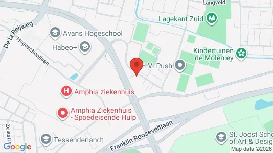 Kontorslokaler för uthyrning i Breda – Foto från Google Street View