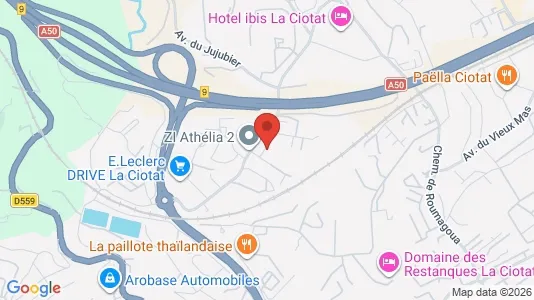 Kontorhoteller til leje i Marseille - Foto fra Google Street View