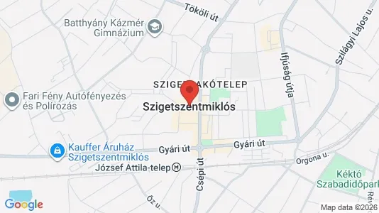 Industrial properties for rent i Ráckevei - Photo from Google Street View