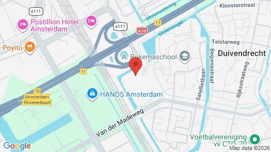 Büros zur Miete i Amsterdam Westpoort - kort over placeringen