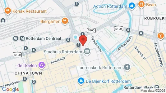 Office spaces for rent i Rotterdam Charlois - kort over placeringen