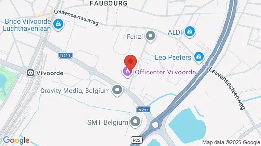 Coworking spaces zur Miete i Vilvoorde – Foto von Google Street View