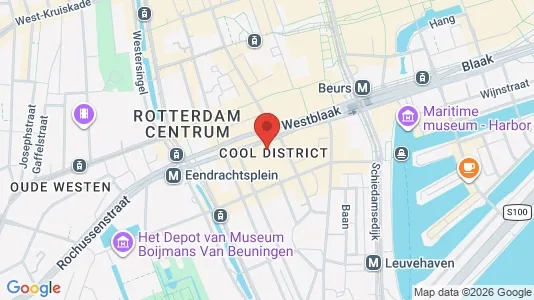 Kantorruimte te huur i Rotterdam Centrum - Foto uit Google Street View