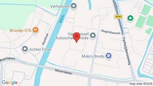 Kontorslokaler för uthyrning i Breda – Foto från Google Street View