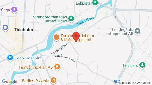 Lokaler til leje i Tidaholm - Foto fra Google Street View