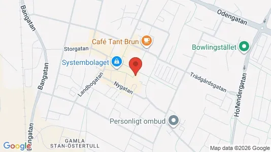 Commercial properties for rent i Falköping - kort over placeringen