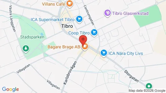 Liikekiinteistöt Vuokrattavana i Tibro - Kuva Google Street Viewstä