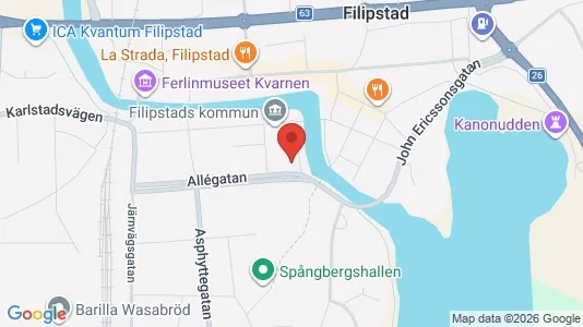 Bedrijfsruimtes te huur i Filipstad - Foto uit Google Street View