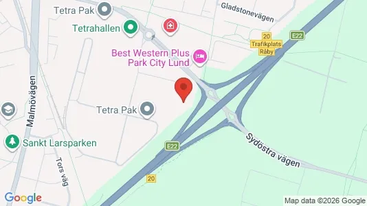 Büros zur Miete i Lund – Foto von Google Street View