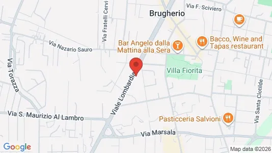 Varastot Vuokrattavana i Brugherio - Kuva Google Street Viewstä