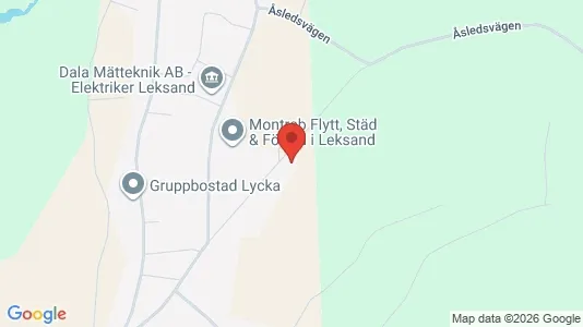 Gewerbeflächen zur Miete i Leksand – Foto von Google Street View