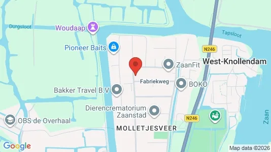 Gewerbeflächen zur Miete i Zaanstad – Foto von Google Street View