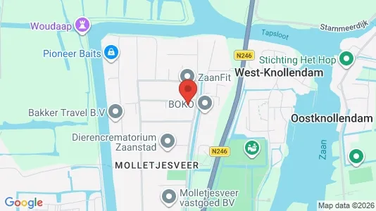 Nieruchomości komercyjne Do wynajęcia i Zaanstad - kort over placeringen