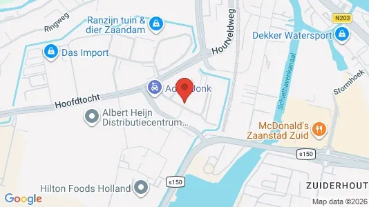 Commercial properties for rent i Zaanstad - kort over placeringen