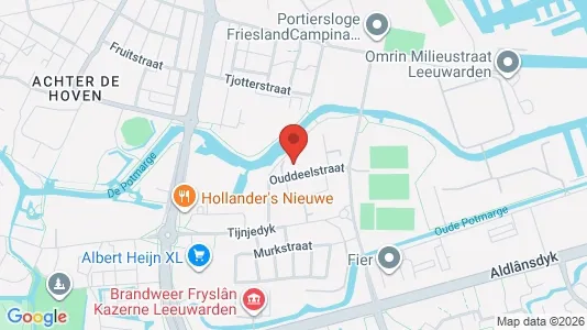 Office spaces for rent i Leeuwarden - kort over placeringen