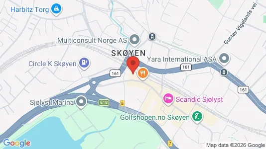 Büros zur Miete i Oslo Ullern – Foto von Google Street View