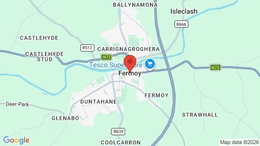 Kantorruimte te huur i Fermoy - Foto uit Google Street View