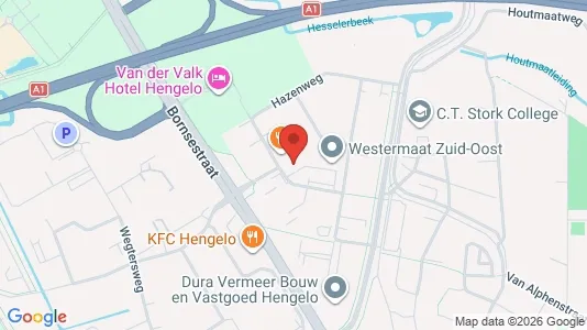 Gewerbeflächen zur Miete i Hengelo – Foto von Google Street View