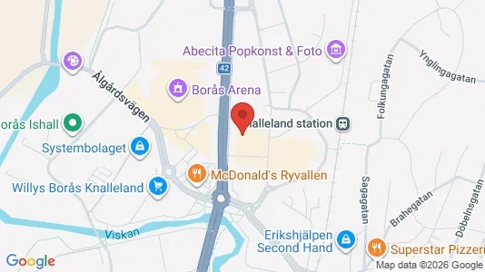 Kontorslokaler för uthyrning i Borås – Foto från Google Street View