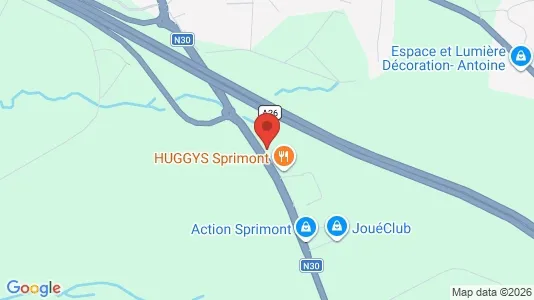 Toimistotilat Vuokrattavana i Sprimont - Kuva Google Street Viewstä