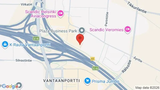 Kontorer til leie i Vantaa – Bilde fra Google Street View