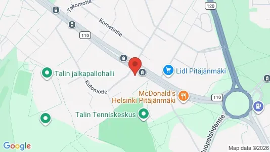 Office spaces for rent i Helsinki Läntinen - kort over placeringen