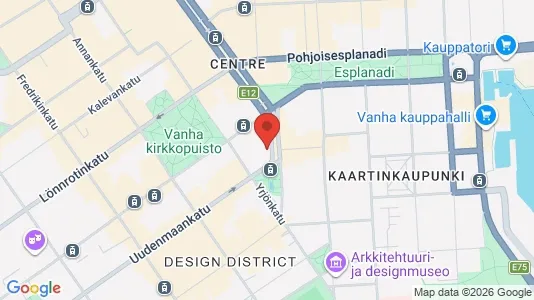 Büros zur Miete i Helsinki Eteläinen – Foto von Google Street View