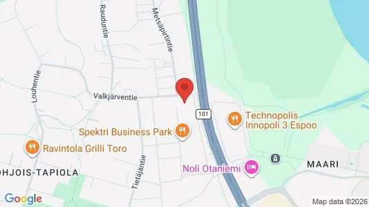 Kontorlokaler til leje i Espoo - Foto fra Google Street View