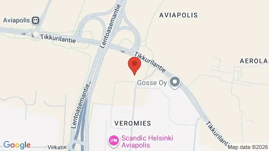 Kontorer til leie i Vantaa – Bilde fra Google Street View