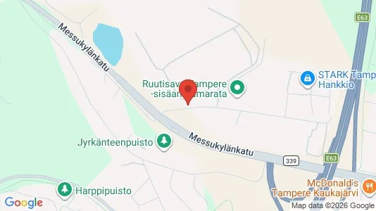 Werkstätte zur Miete i Tampere Koillinen - kort over placeringen