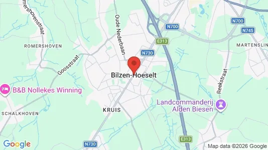 Winkels te huur i Hoeselt - Foto uit Google Street View