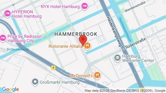 Kantorruimte te huur i Hamburg Mitte - Foto uit Google Street View