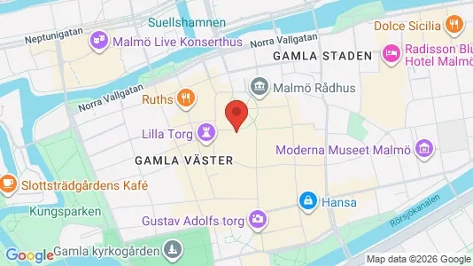 Kontorlokaler til leje i Malmø Centrum - Foto fra Google Street View
