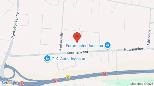 Lokaler til leje i Joensuu - Foto fra Google Street View