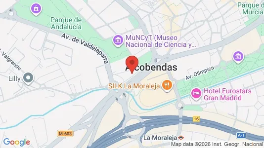 Office spaces for rent i Alcobendas - kort over placeringen