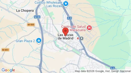 Büros zur Miete i Las Rozas de Madrid – Foto von Google Street View